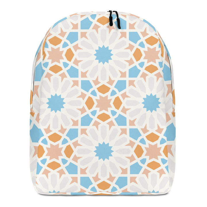 Minimalist Backpack Moroccan Design - Souvenirs | Tours | Hotels | Restaurants