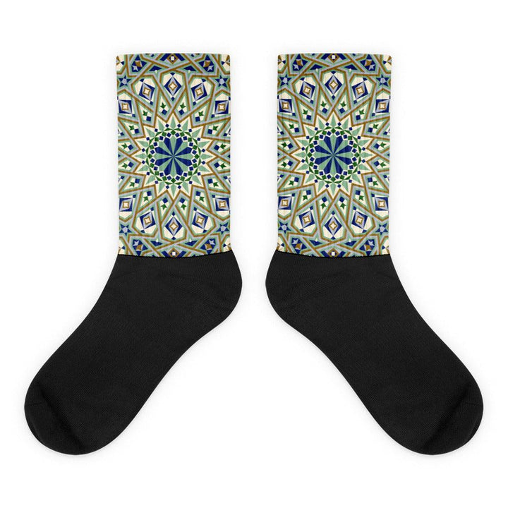Colorful Socks Moroccan Tile Design - Souvenirs | Tours | Hotels | Restaurants